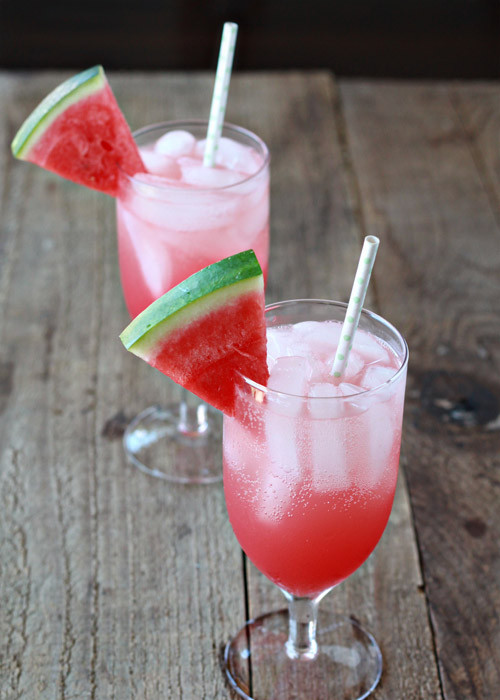 Cocktail Drinks With Vodka
 Vodka Watermelon Sparkler Kitchen Treaty