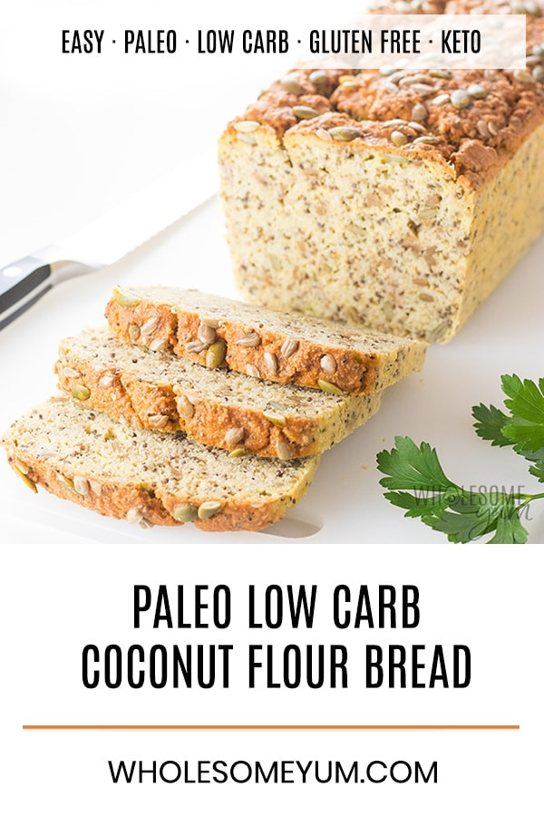 Coconut Flour Recipes Low Carb
 Keto Low Carb Coconut Flour Bread Recipe