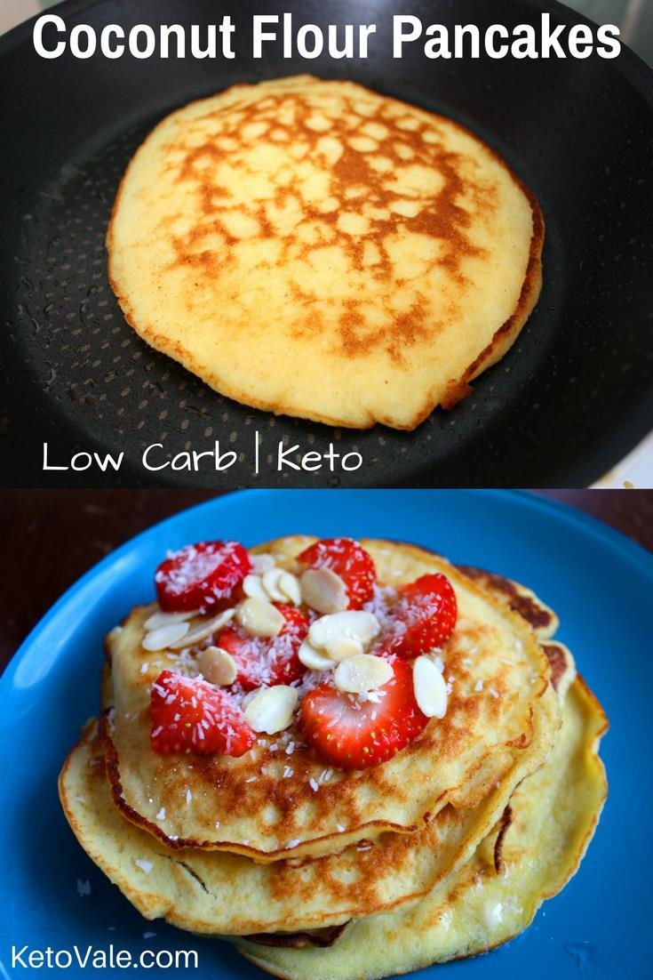 Coconut Flour Recipes Low Carb
 Keto Coconut Flour Pancakes Low Carb Recipe