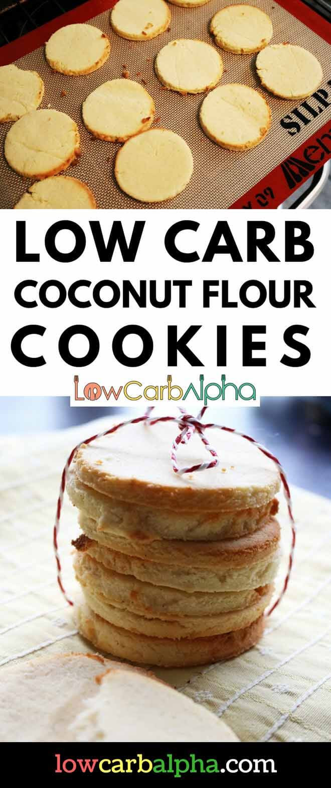 Coconut Flour Recipes Low Carb
 Low Carb Coconut Flour Cookies