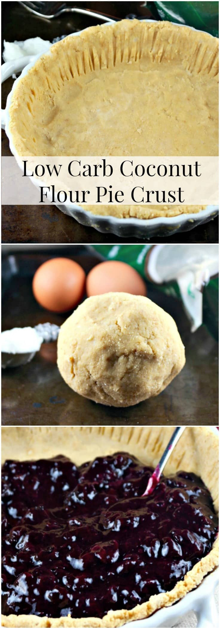 Coconut Flour Recipes Low Carb
 Low Carb Coconut flour Pie crust