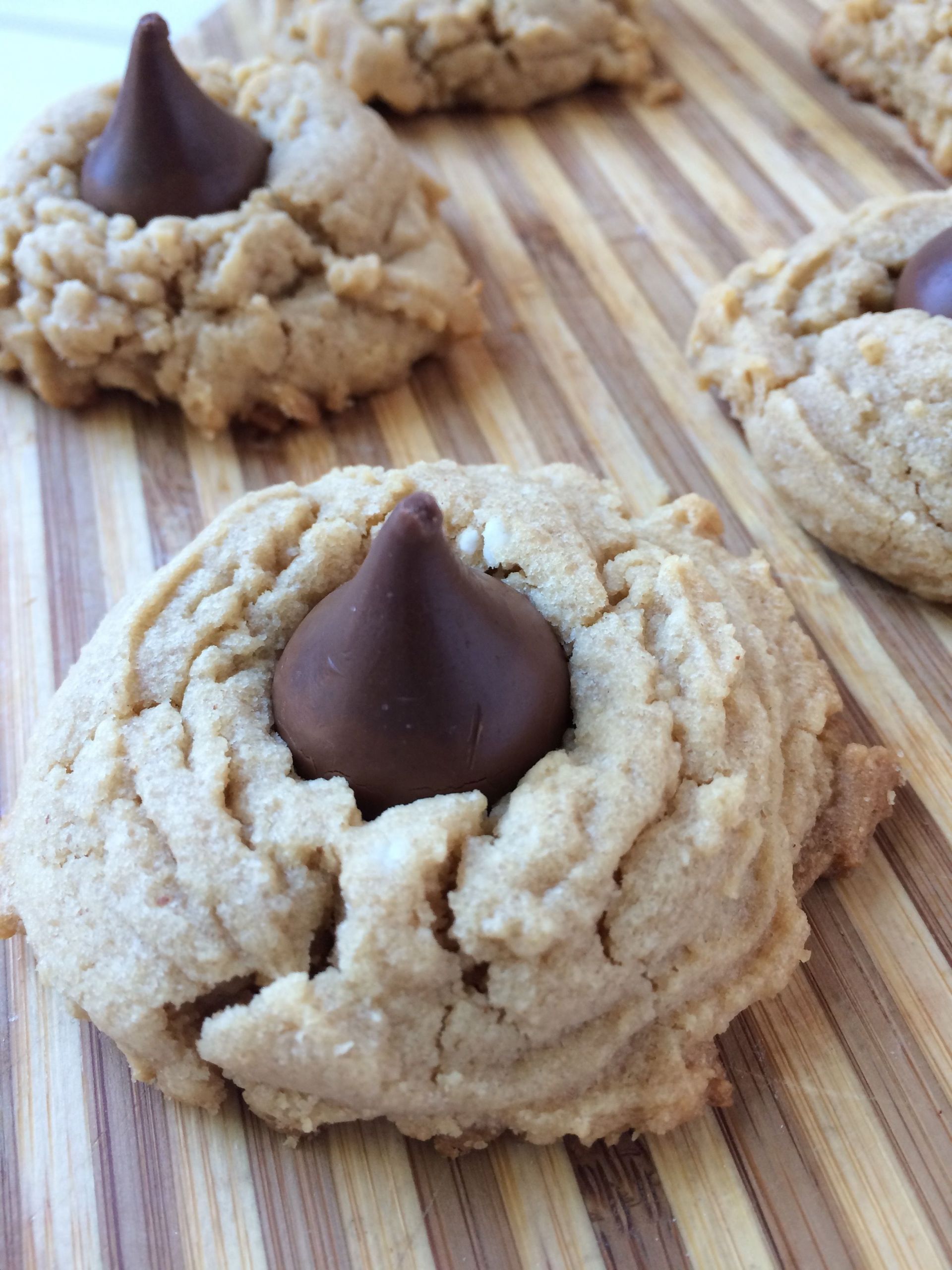 Coconut Oil Peanut Butter Cookies
 Peanut Butter Kiss Cookies with Coconut Oil