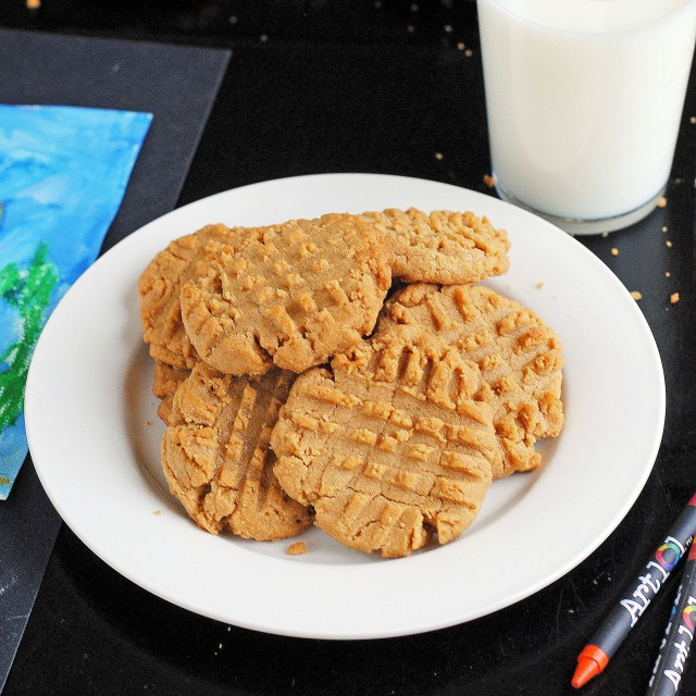 Coconut Oil Peanut Butter Cookies
 Peanut Butter Cookies with Coconut Oil