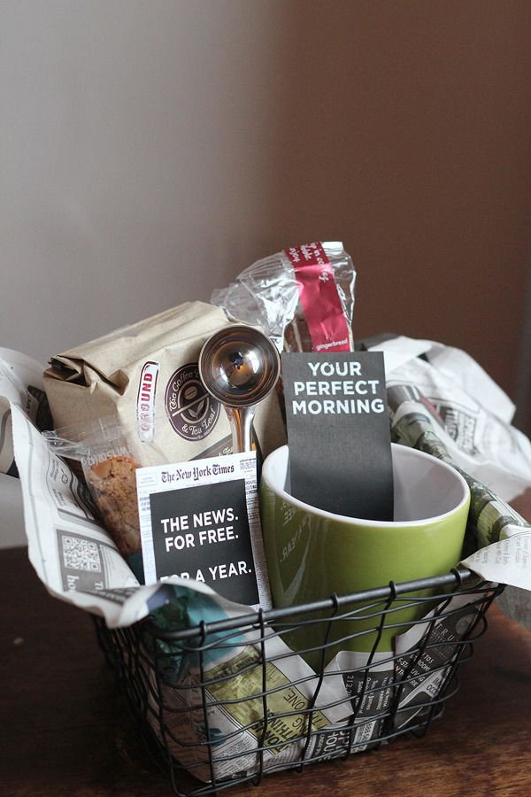 Coffee Gift Basket Ideas Homemade
 Dozens of thoughtful last minute t ideas for Christmas