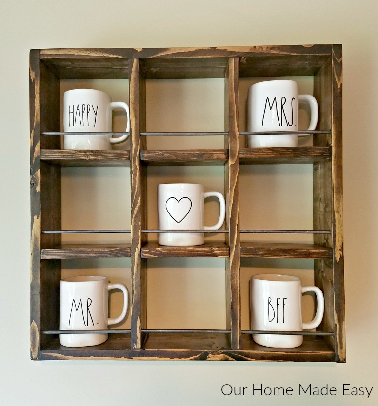 Coffee Mug Rack DIY
 10 Adorable DIY Coffee Bars for Your Morning Fix