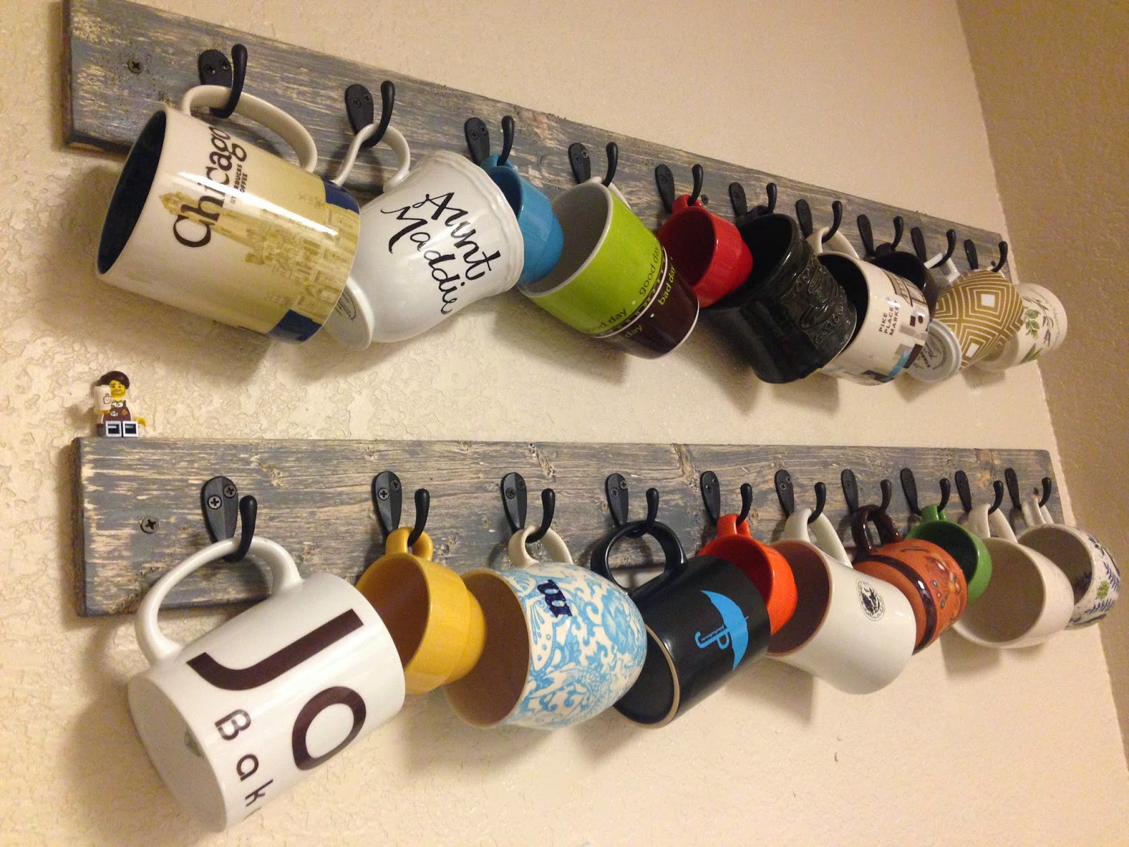 Coffee Mug Rack DIY
 Tremendously Cool DIY Coffee Mug Rack Ideas – Just Imagine