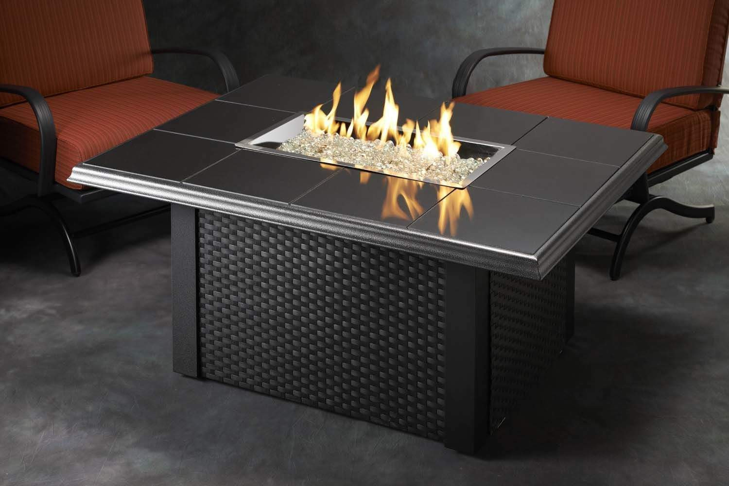 Coffee Table Fire Pit
 Outdoor Greatroom Napa Valley Gas Fire Pit Coffee Table