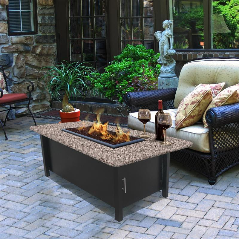 Coffee Table Fire Pit
 Outdoor Fire Pit Coffee Table Carmel Chat Height