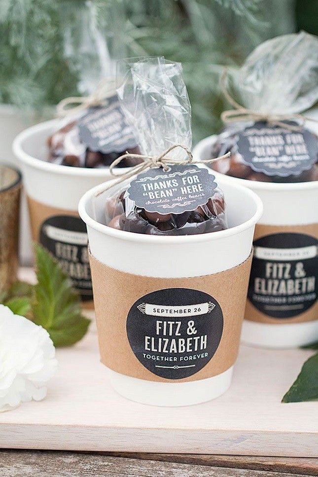 Coffee Wedding Favors DIY
 29 DIY Winter Wedding Favors for Guests to Cozy Up To