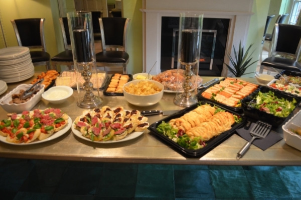 Cold Party Food Ideas Buffet
 Fully Catered Hen Party Cottage