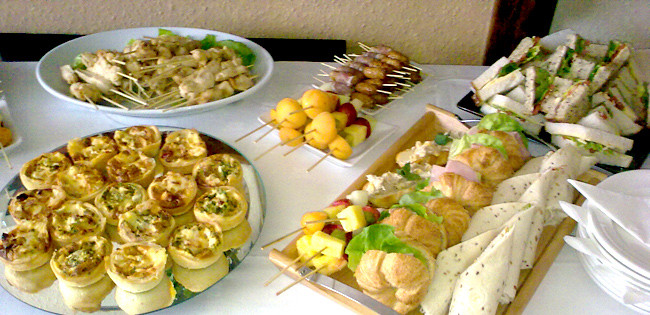 Cold Party Food Ideas Buffet
 Sample Christening Party Menu