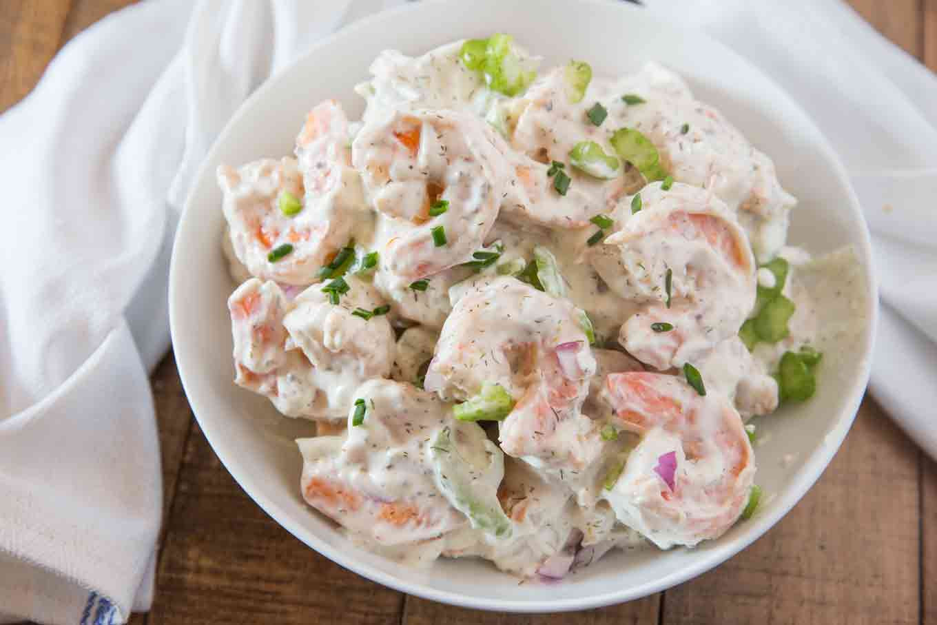 Cold Shrimp Salad Recipes
 Cold Seafood Salad Recipe With Crabmeat And Shrimp