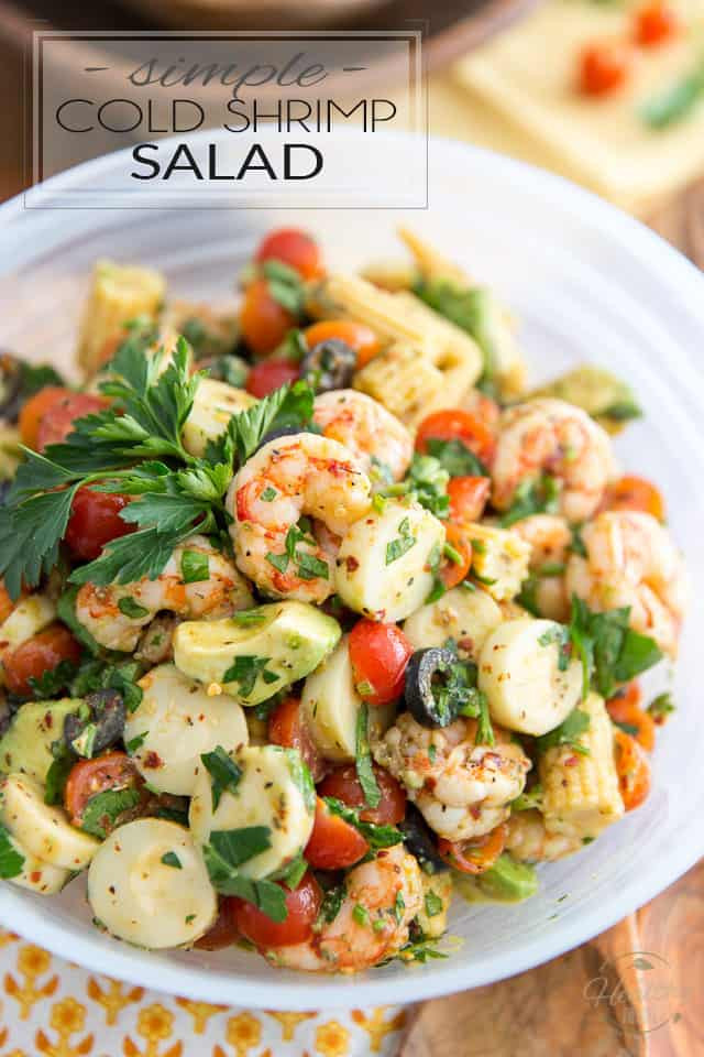 Cold Shrimp Salad Recipes
 Simple Cold Shrimp Salad • The Healthy Foo