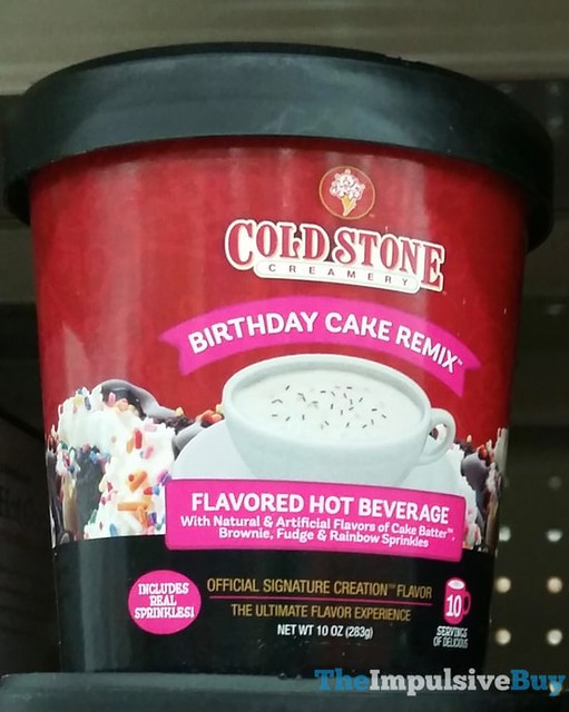 Cold Stone Birthday Cake Remix
 SPOTTED ON SHELVES – 9 23 2016 – The Impulsive Buy
