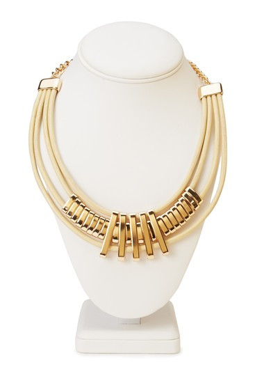 Collar Necklace Forever 21
 Forever 21 Goldtone Collar Gold Necklace Tradesy