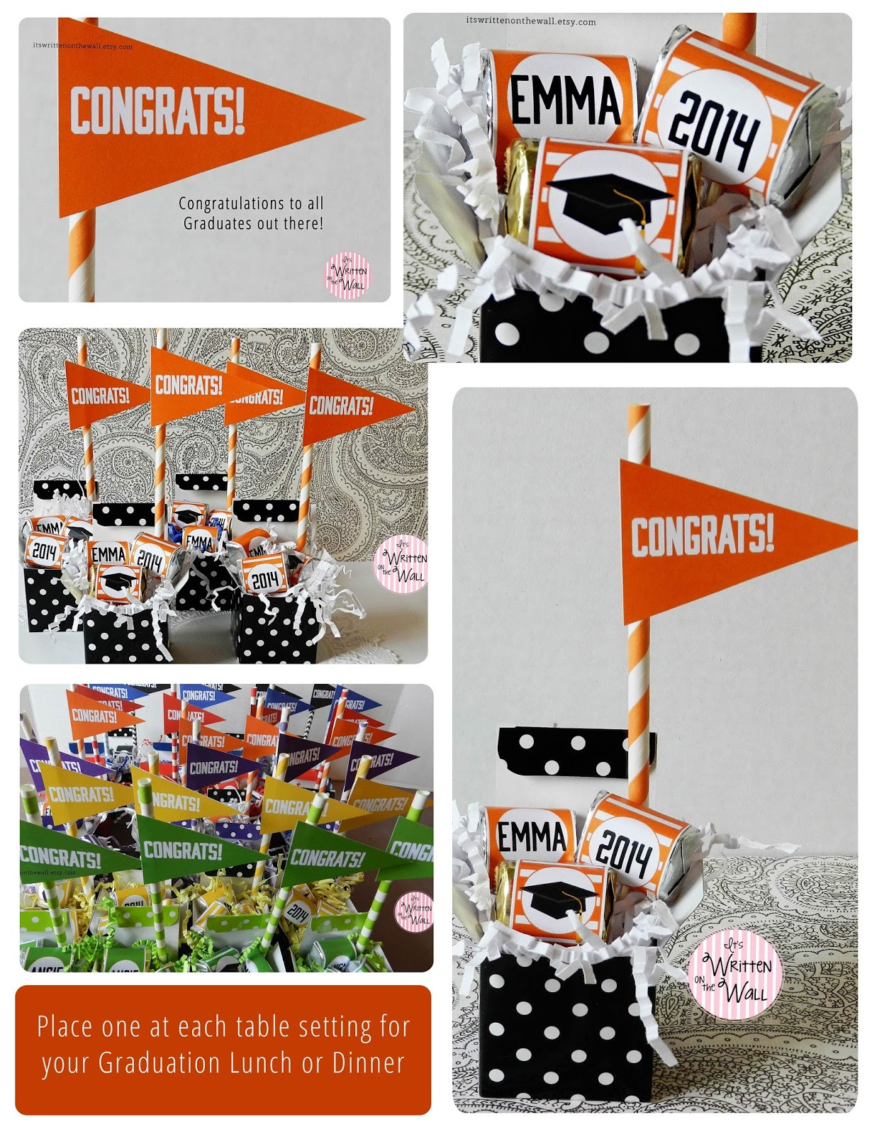 College Graduation Party Favors Ideas
 It s Written on the Wall Ideas for Graduation Parties