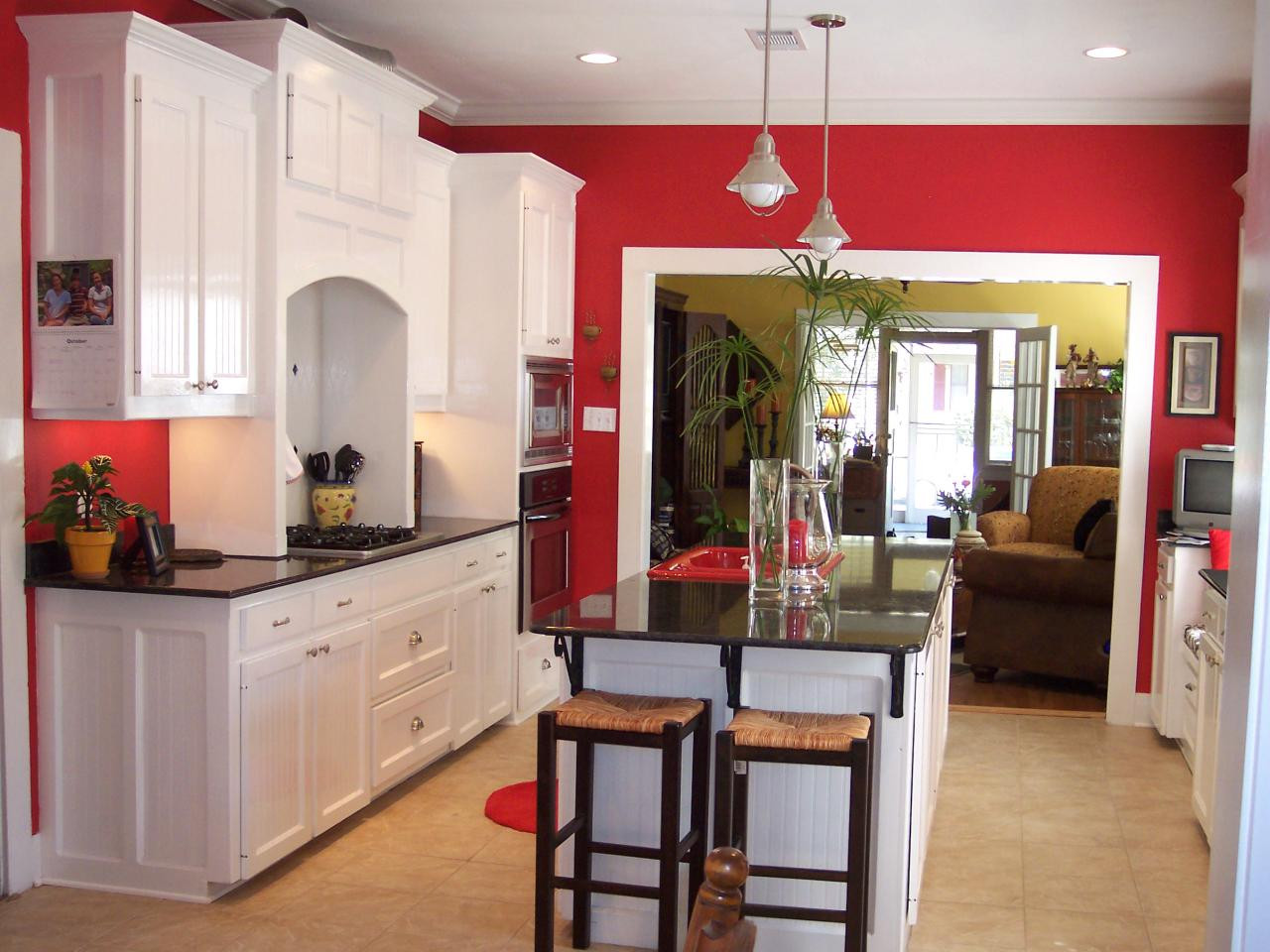 Color For Kitchen Walls
 Kitchen Wall Colors with White Cabinets Home Furniture