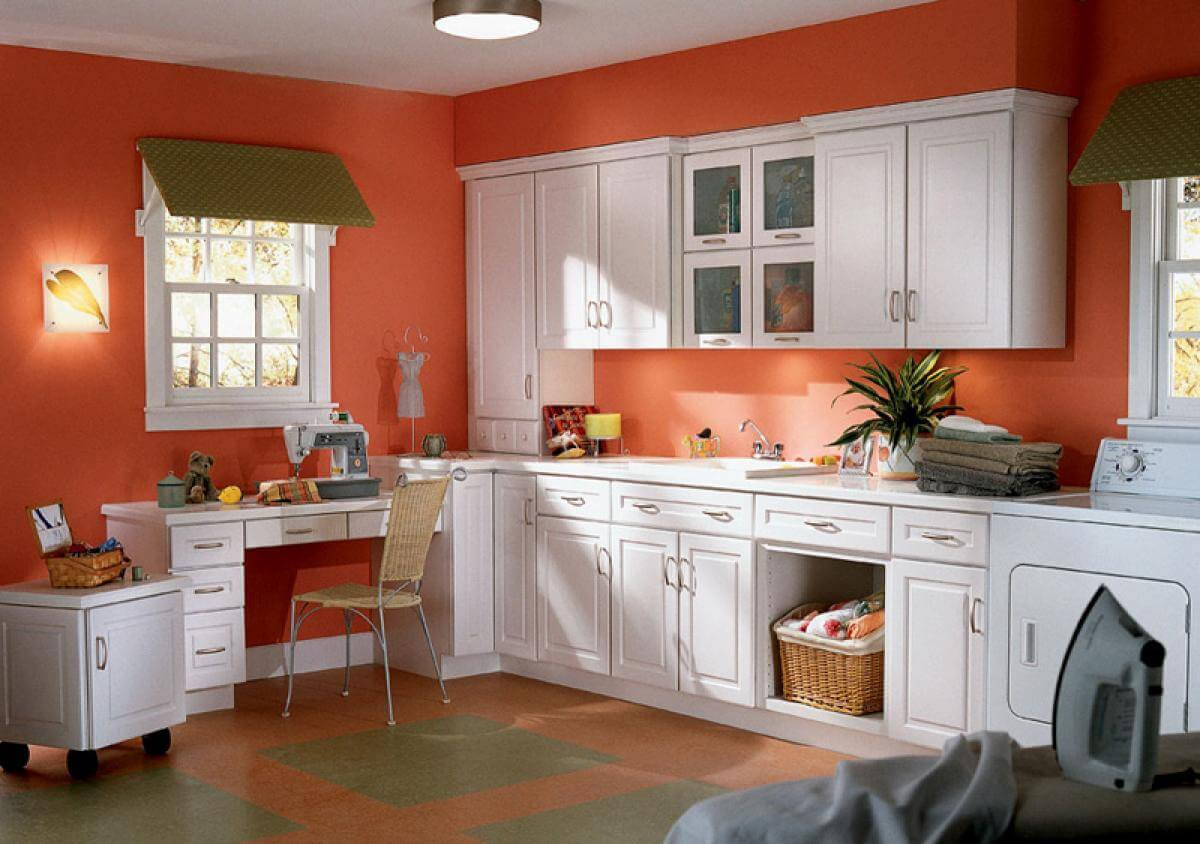 Color For Kitchen Walls
 Kitchen Color Schemes with White Cabinets Interior