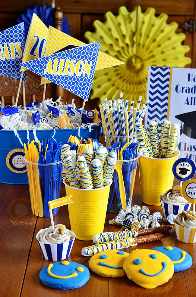 Colorful Graduation Party Ideas
 25 Killer Ideas to Throw an Amazing Graduation Party