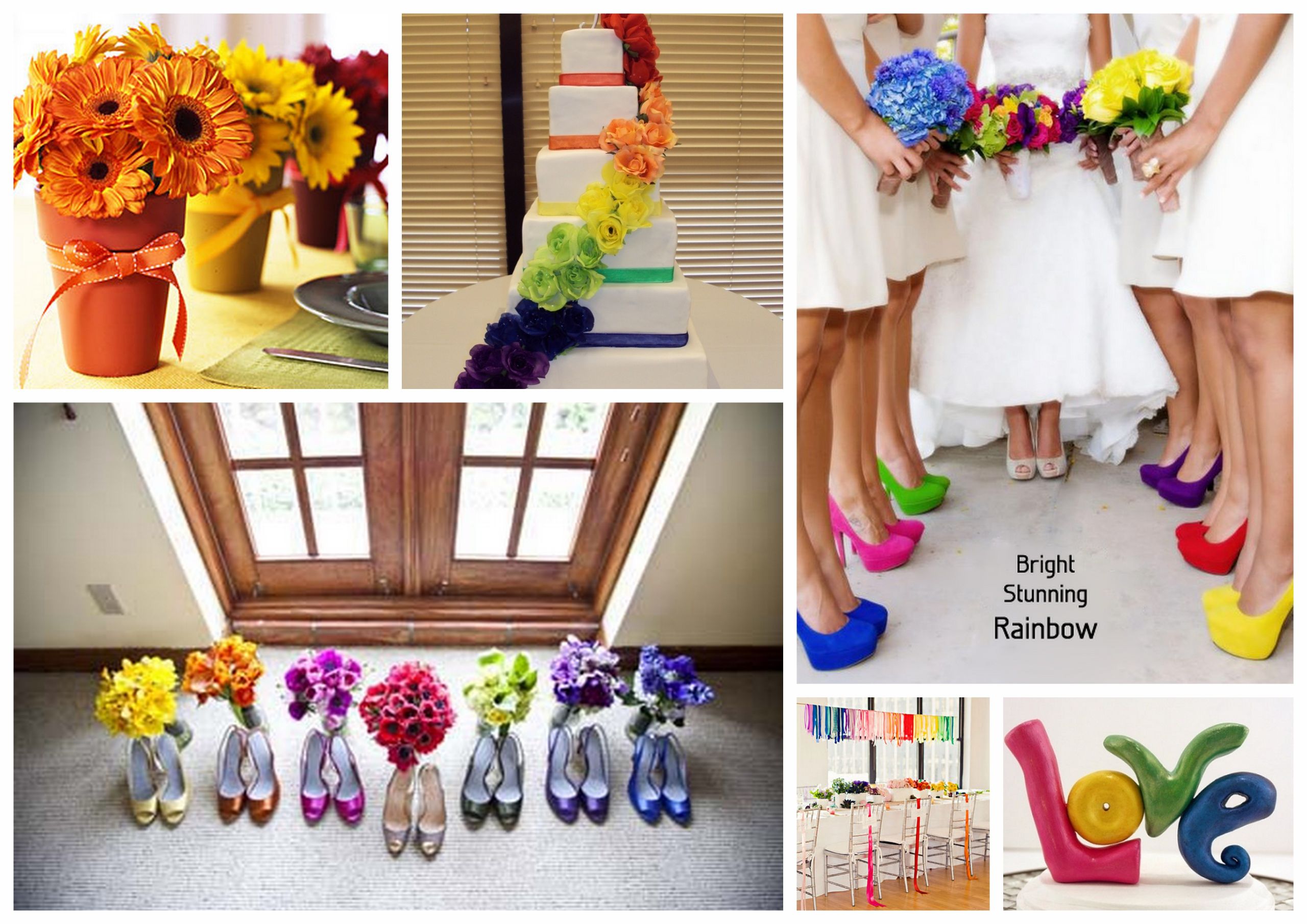 Colorful Wedding
 Summer Wedding Trends 2013