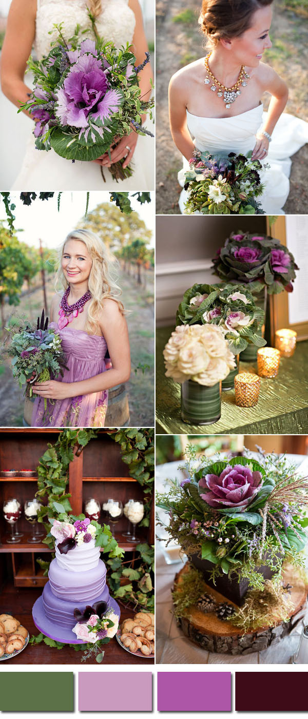 Colorful Wedding
 Kale Green Wedding Color Ideas for 2017 Spring & Summer