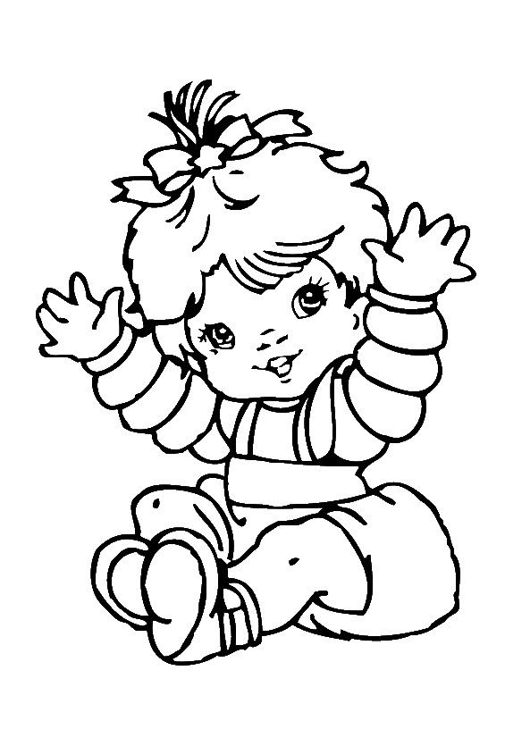 Coloring Book For Baby
 Free Printable Baby Coloring Pages For Kids