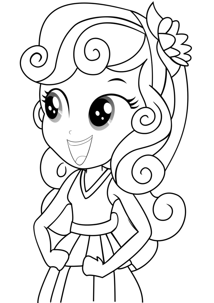 Coloring Book For Girls
 Equestria Girls Coloring Pages Best Coloring Pages For Kids