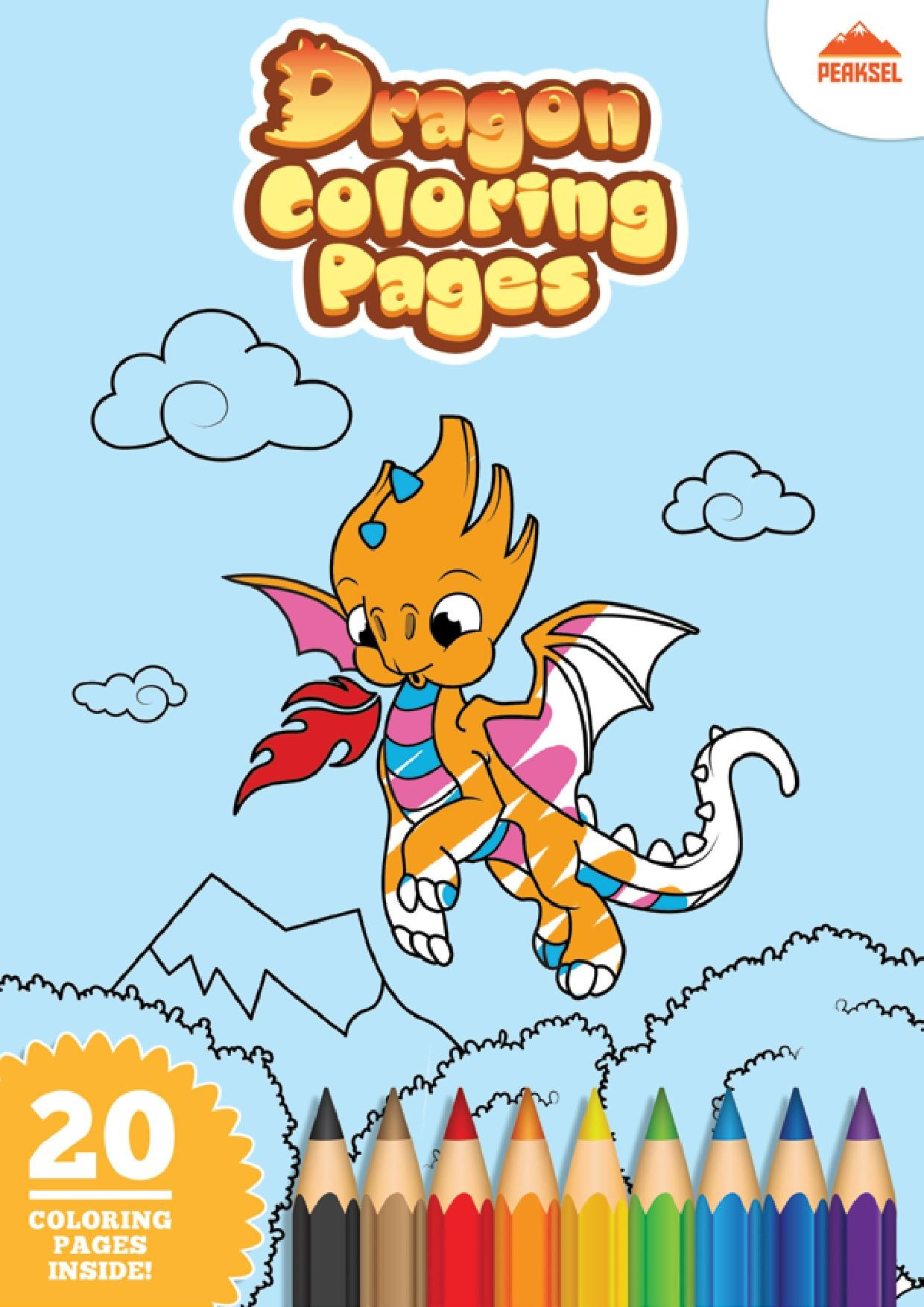 Coloring Book Kids
 File Dragon Coloring Pages Printable Coloring Book for