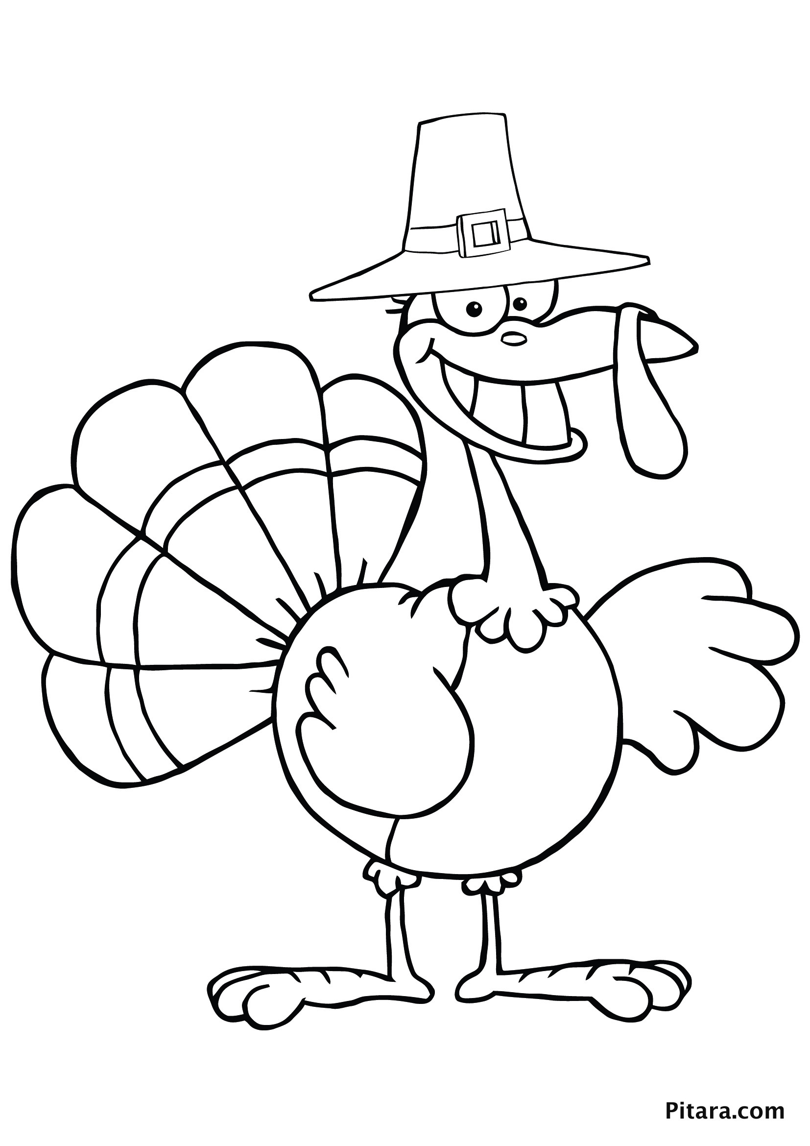 Coloring Book Kids
 Turkey Coloring Pages for Kids
