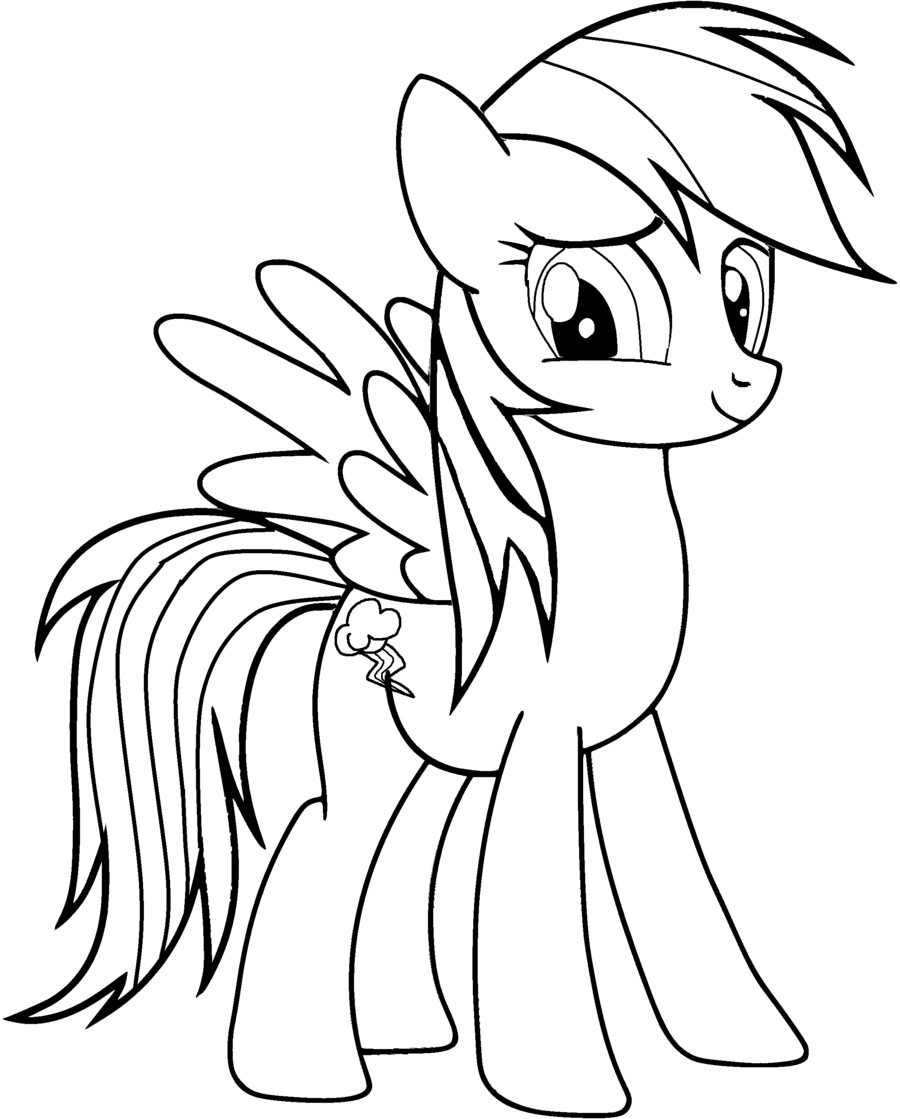 Coloring Book Kids
 Rainbow Dash Coloring Pages Best Coloring Pages For Kids