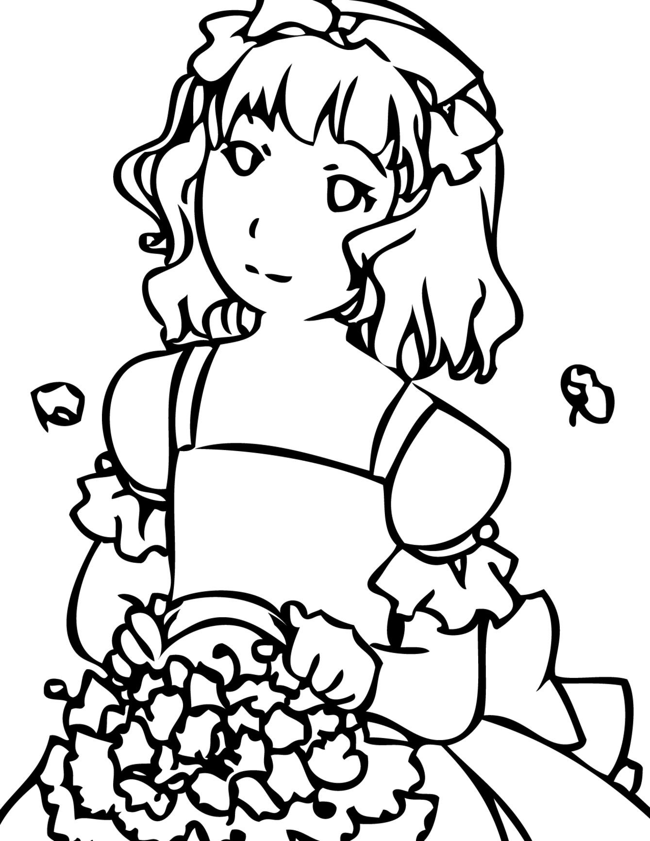 Coloring Books For Girls
 Coloring Now Blog Archive Girl Coloring Pages