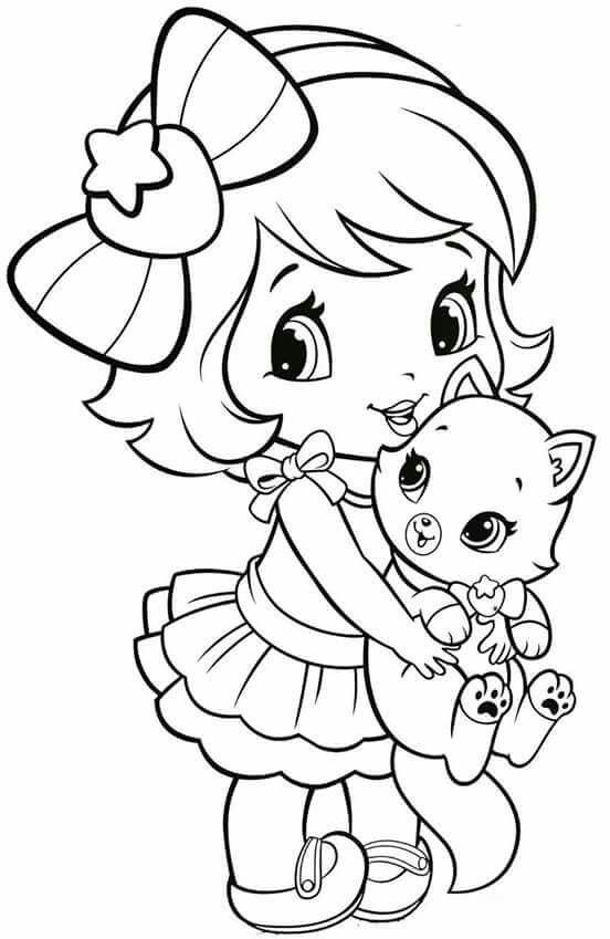 Coloring Books For Little Girls
 Coloring Pages Little Girl