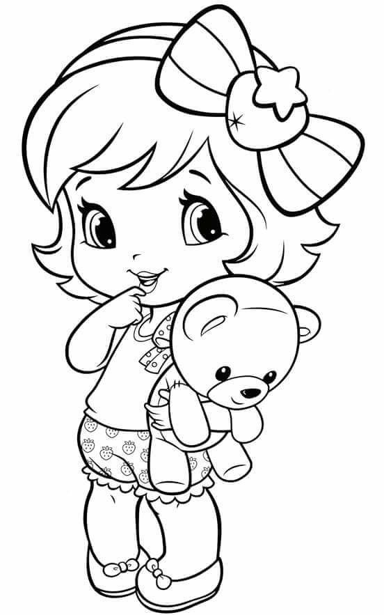 Coloring Books For Little Girls
 Coloring Pages Little Girl