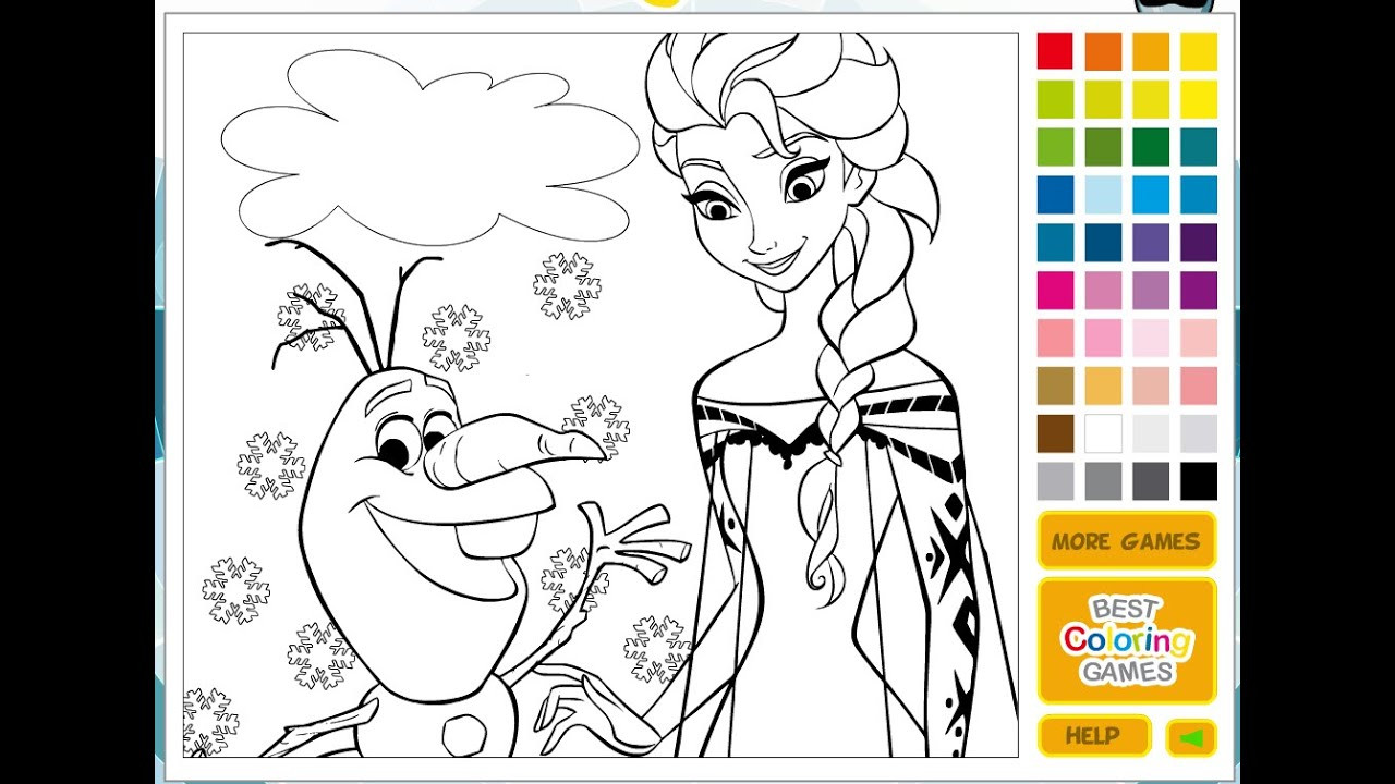Coloring For Kids Online
 Disney Princess Coloring Pages Disney line Coloring