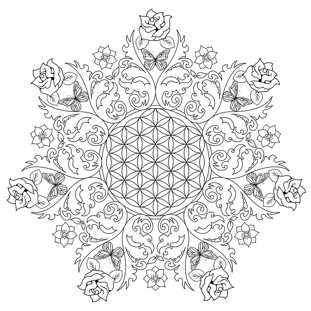 Coloring Pages For Adults Abstract Flowers
 Coloring Pages Adult Coloring Pages Flowers Gianfreda