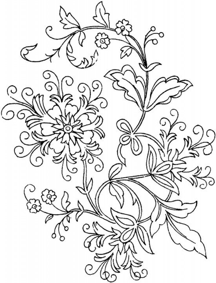 Coloring Pages For Adults Abstract Flowers
 Get This Abstract Flowers Coloring Pages for Adults 7cv50