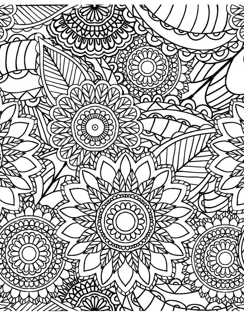 Coloring Pages For Adults Patterns
 Calming Patterns for Adults Who Color Live Your Life in