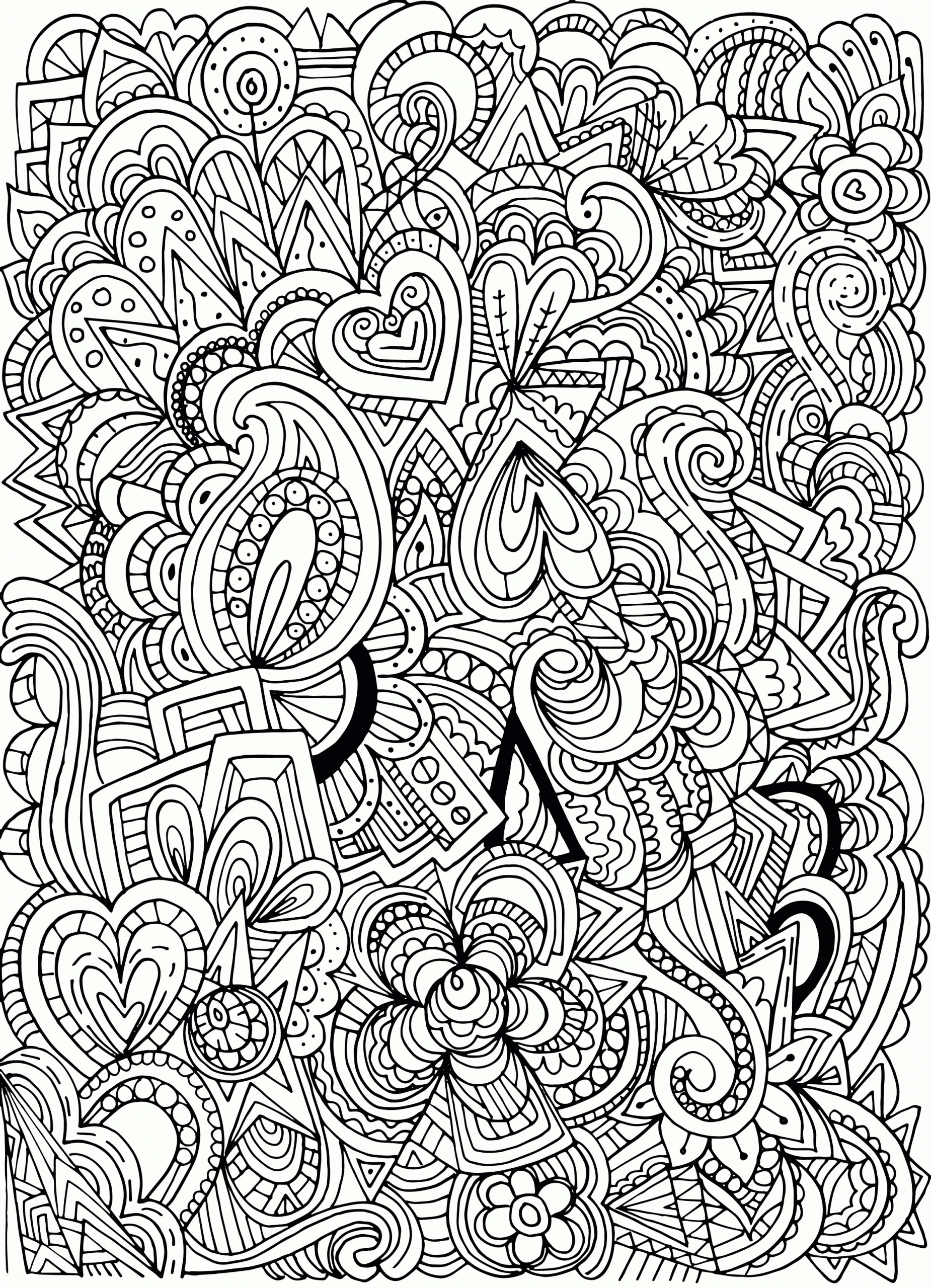 Coloring Pages For Adults Patterns
 Adult Coloring Pages Patterns Coloring Home