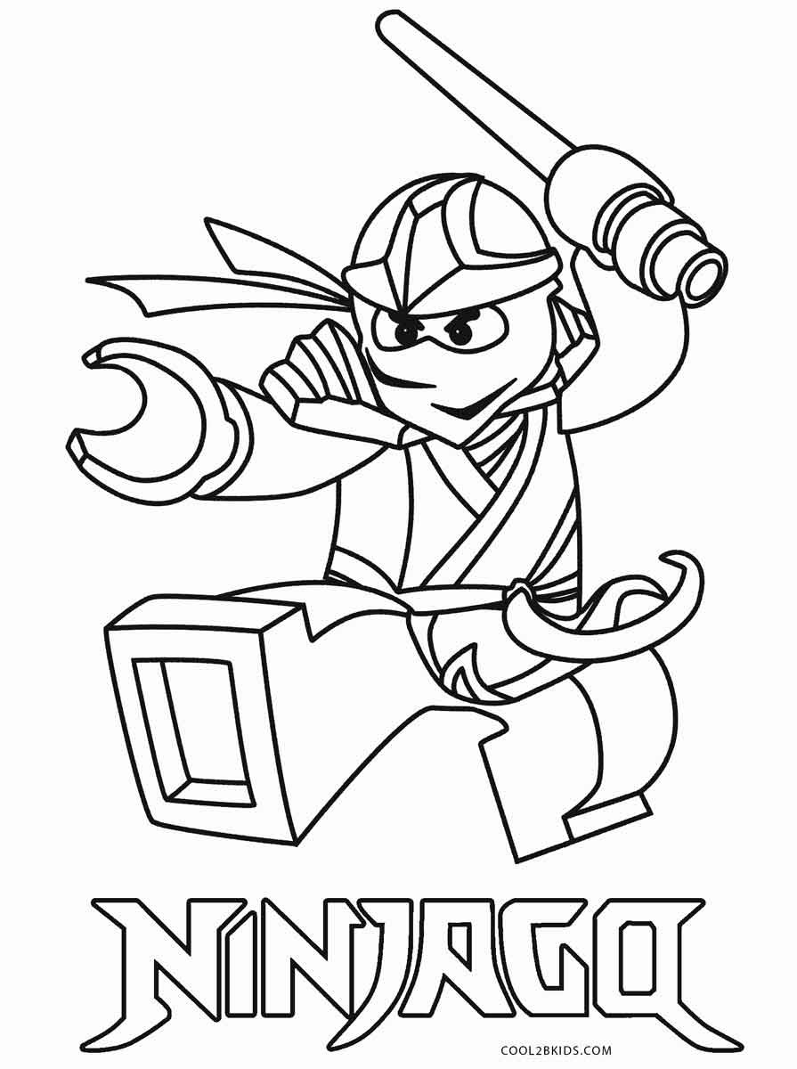 Coloring Pages For Kids Free
 Free Printable Ninjago Coloring Pages For Kids