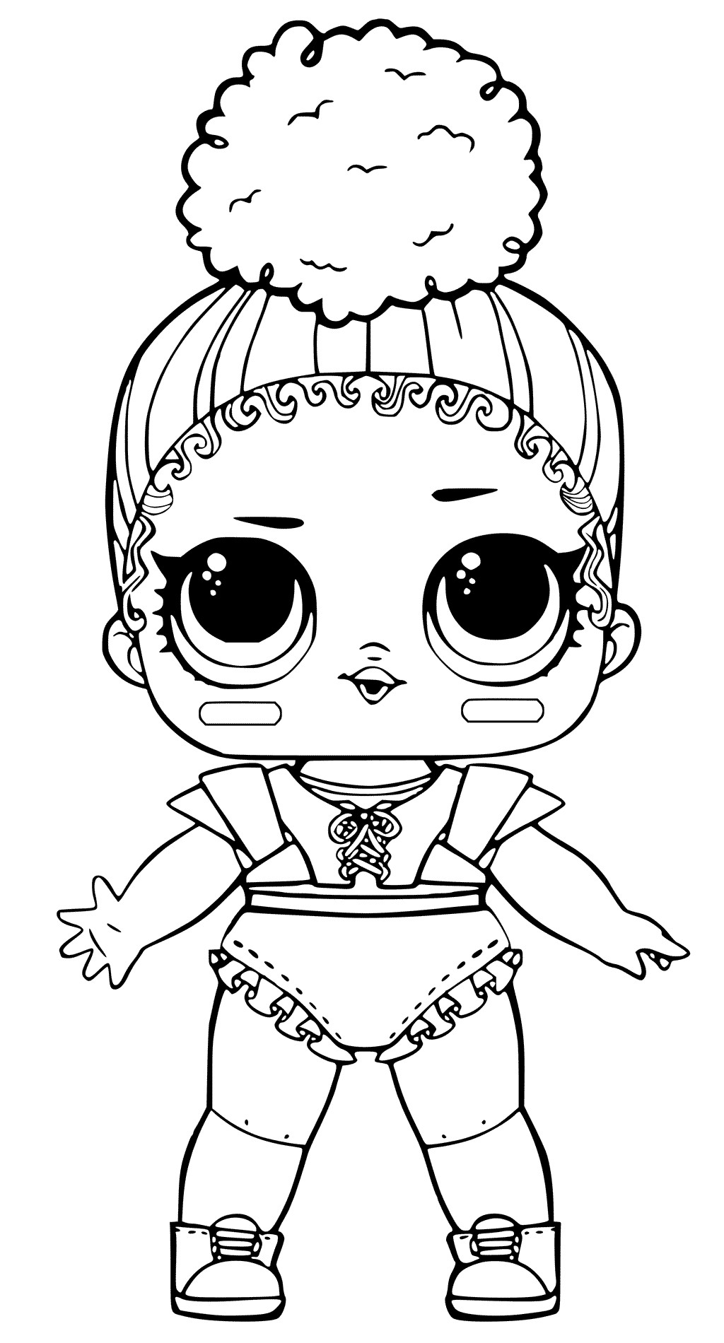 Coloring Pages For Kids Lol
 40 Free Printable LOL Surprise Dolls Coloring Pages