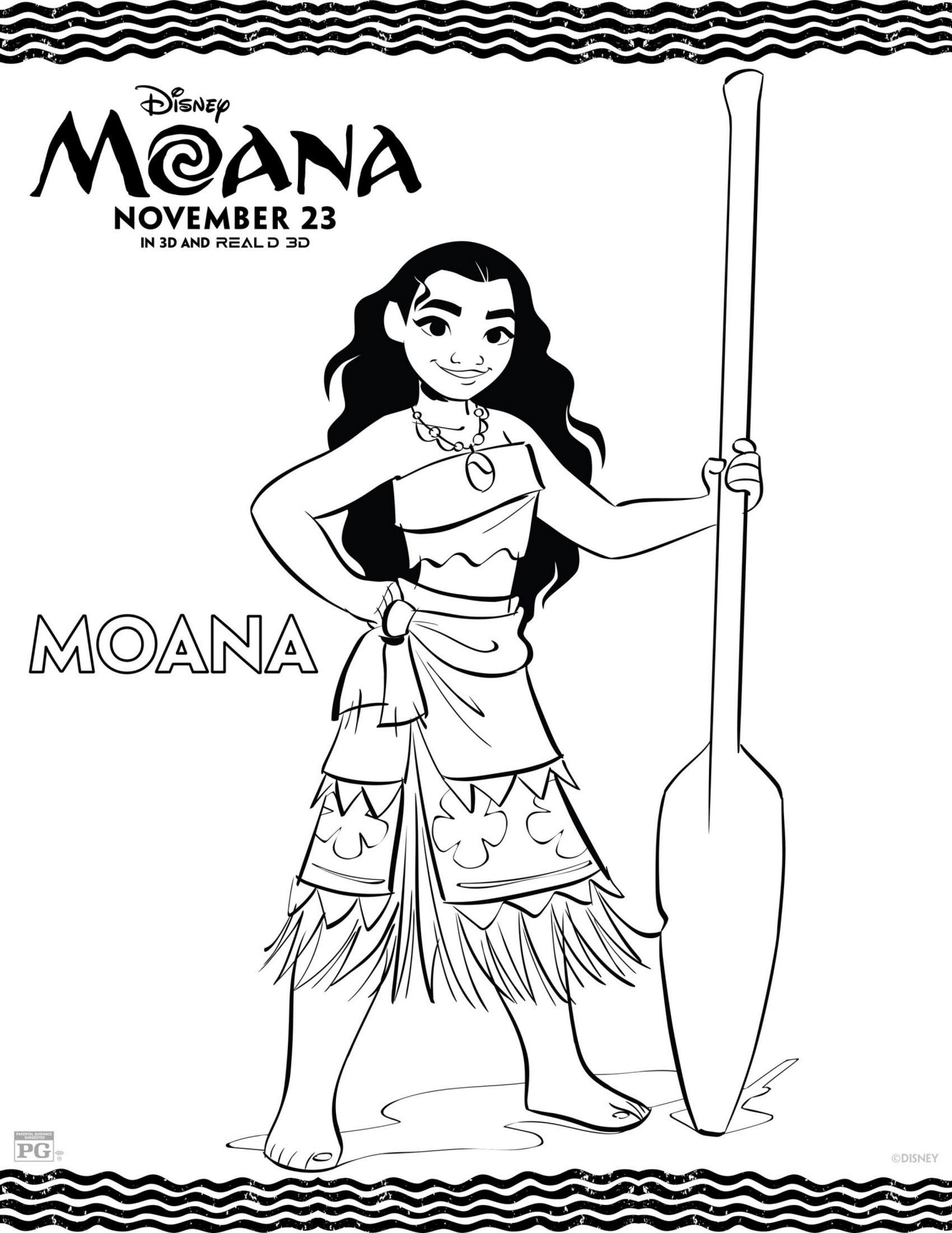 Coloring Pages For Kids Moana
 Moana Coloring Pages Best Coloring Pages For Kids