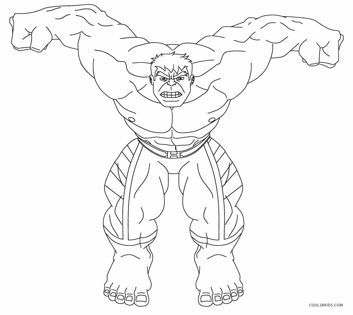 Coloring Pages Free Printable
 Free Printable Hulk Coloring Pages For Kids