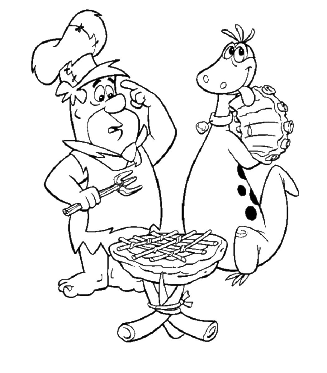Coloring Pages Free Printable
 The Flintstones Coloring Pages