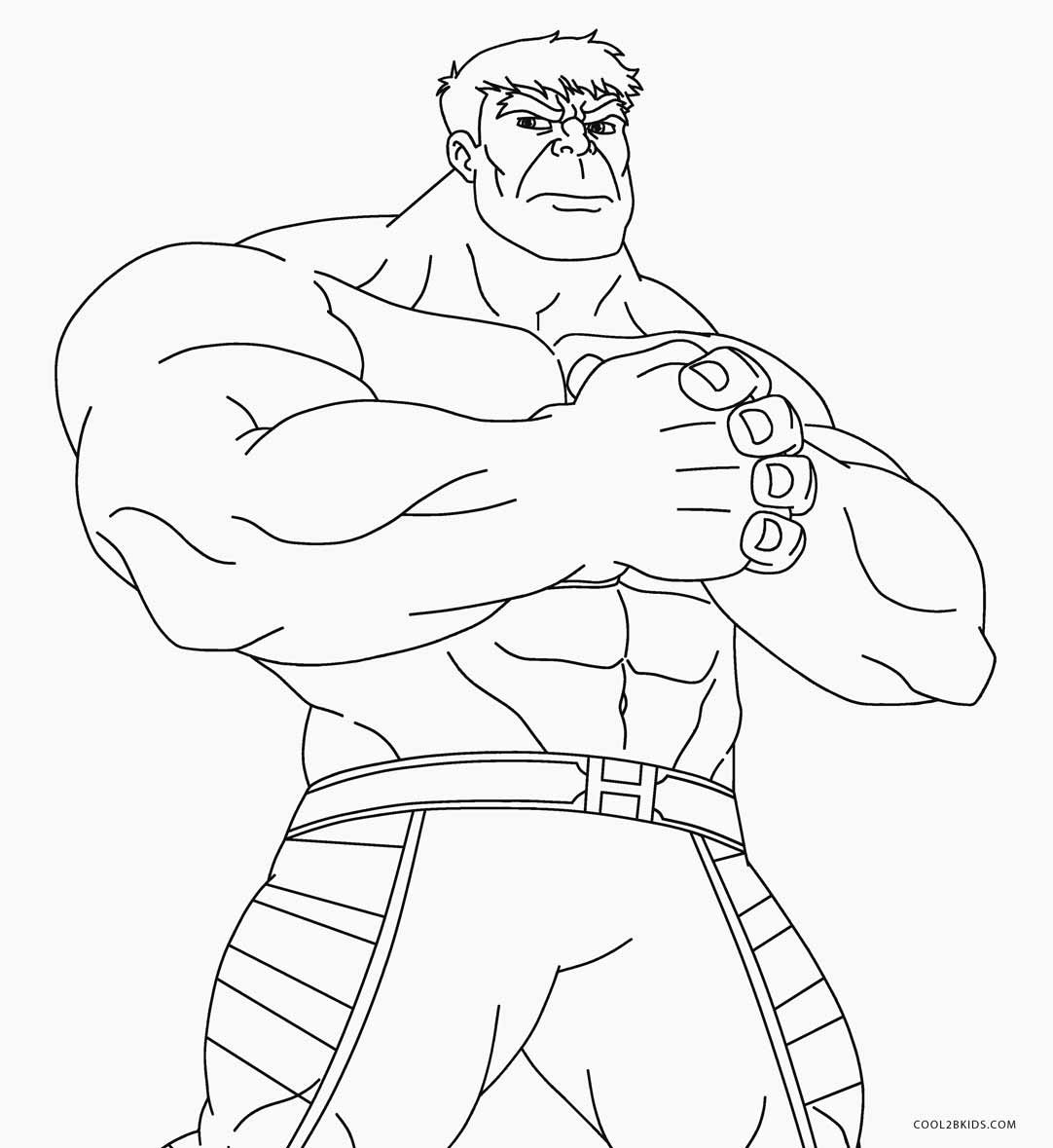 Coloring Pages Free Printable
 Free Printable Hulk Coloring Pages For Kids