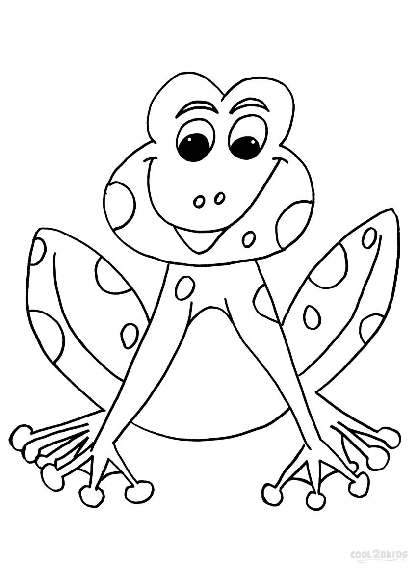 Coloring-Pages-Kids
 Printable Toad Coloring Pages For Kids