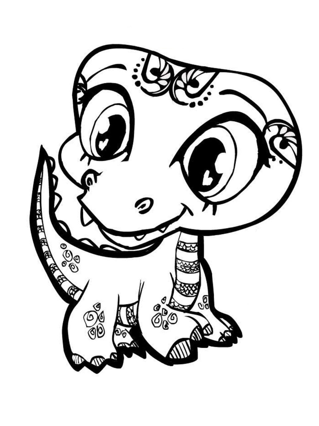 Coloring Pages Of Cute Baby Animals
 Cute Animals Drawing at GetDrawings