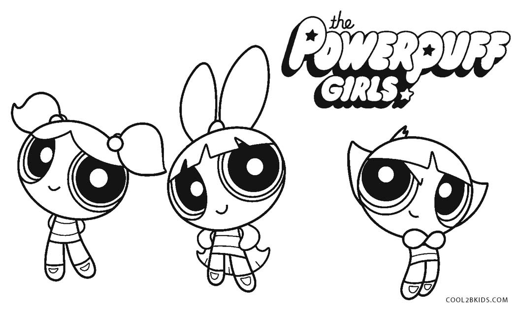 Coloring Pages Powerpuff Girls
 Free Printable Powerpuff Girls Coloring Pages
