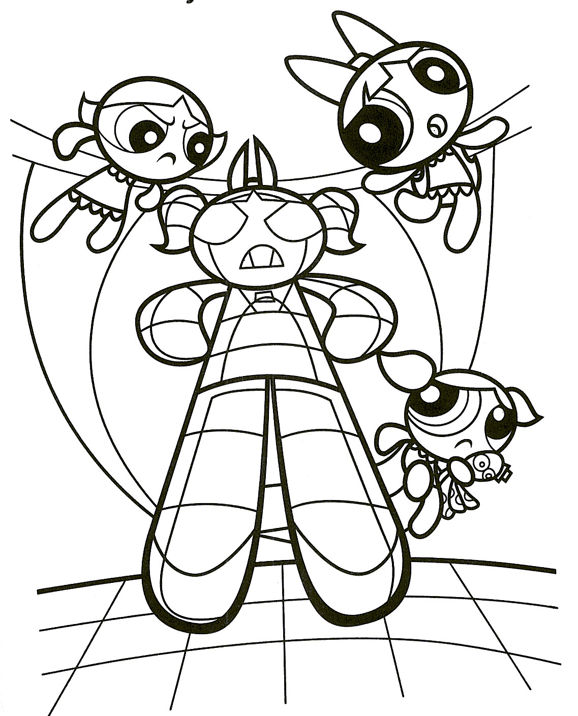 Coloring Pages Powerpuff Girls
 Powerpuff girls Coloring Pages