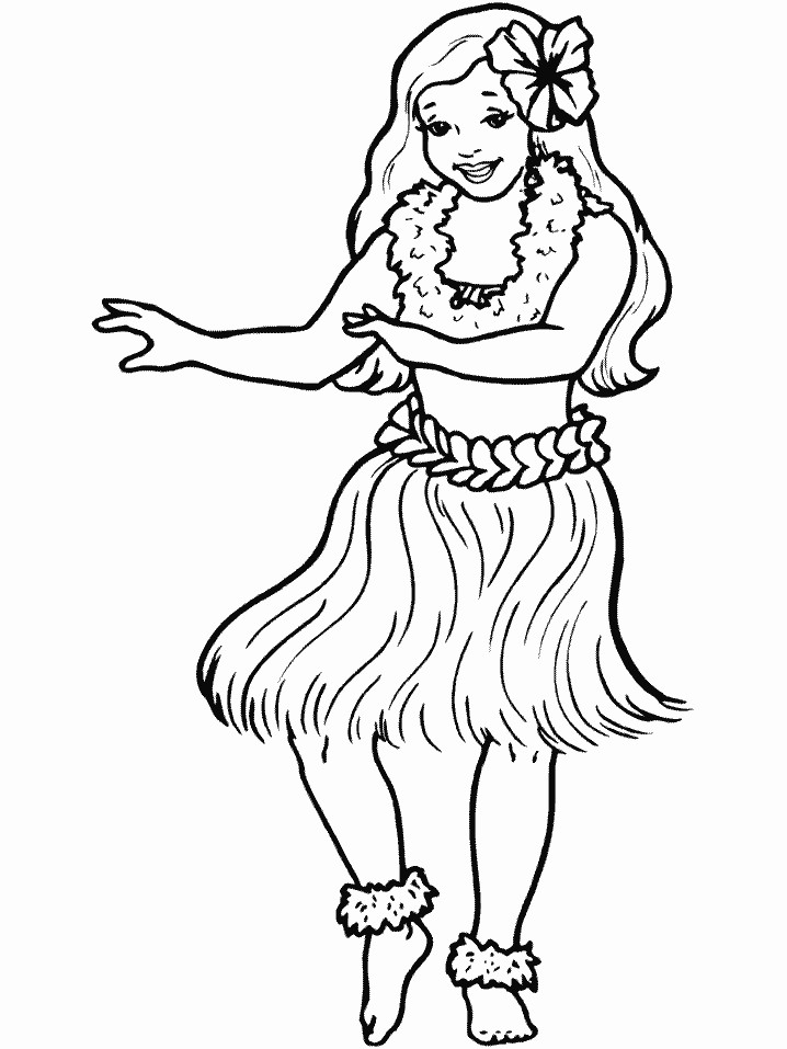 Coloring Sheets Of Girls
 Girl Coloring Pages
