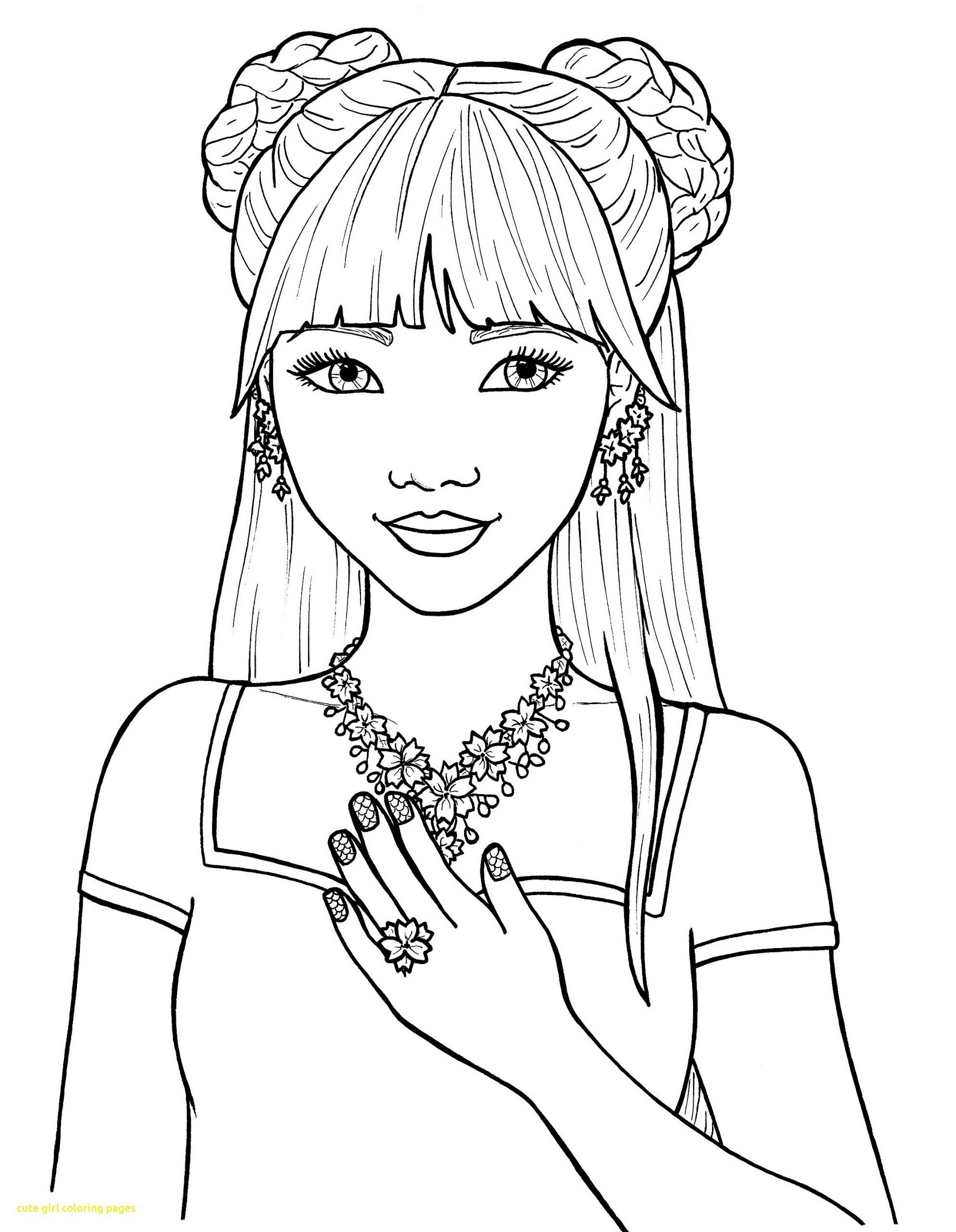 Coloring Sheets Of Girls
 Coloring Pages for Girls Best Coloring Pages For Kids